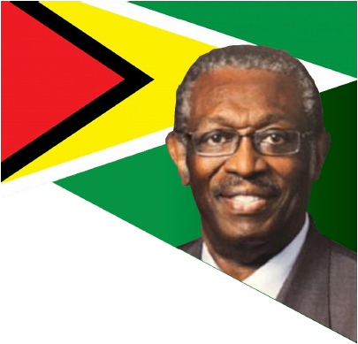 Dr Frank Douglas Guyana Flag
