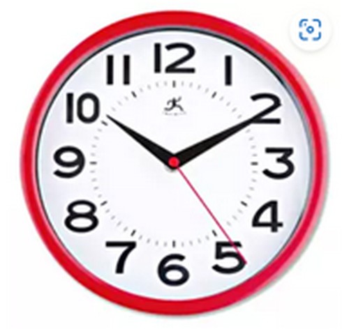 Picture of an analog clock