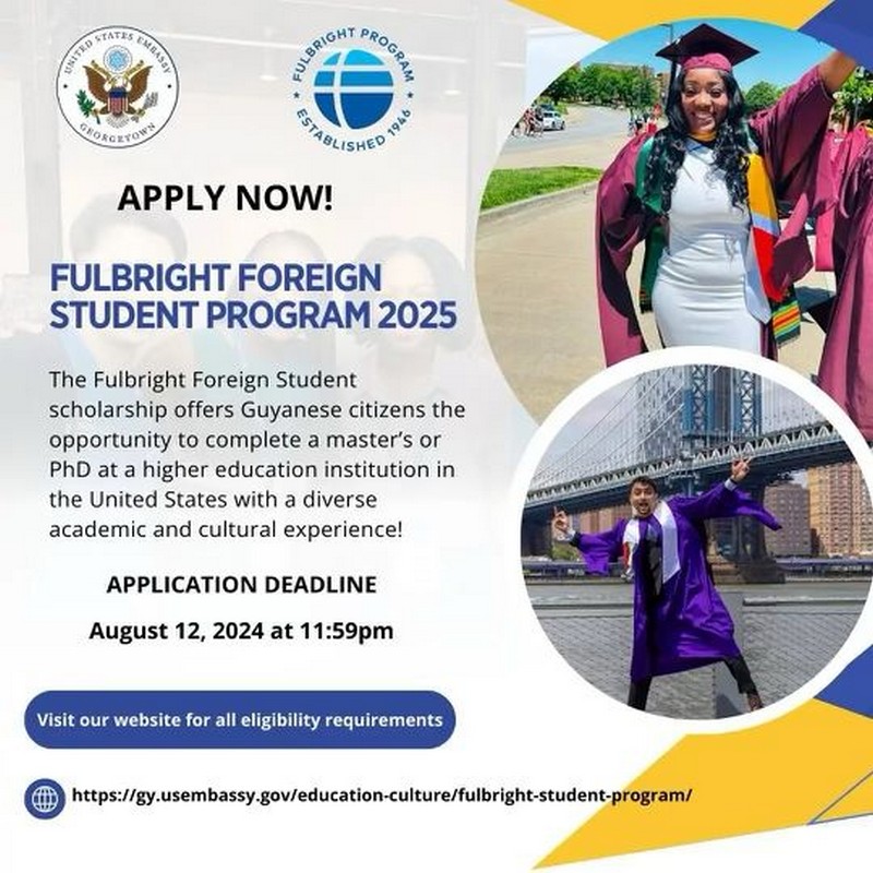 Fulbright Foreign Student Program 2025 Flyer