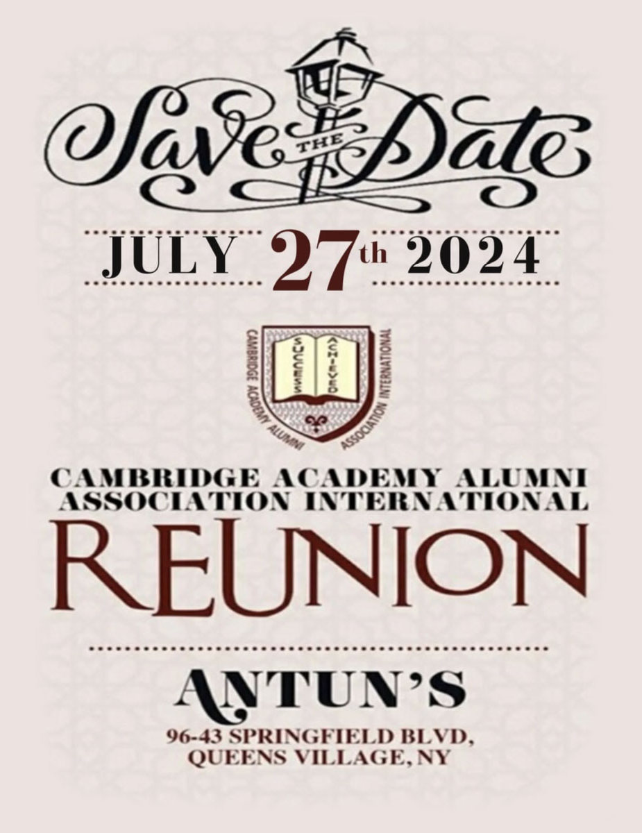 CAAAI Reunion 2024 Flyer